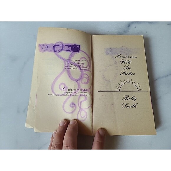 Tomorrow Will Be Better By Betty Smith Paperback - Picture 3 of 10